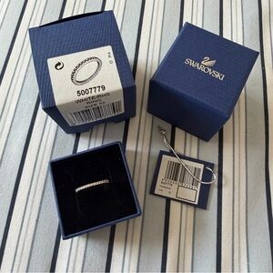 Swarovski diamond band ring 5007779 white/this size 55